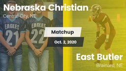 Matchup: Nebraska Christian H vs. East Butler  2020