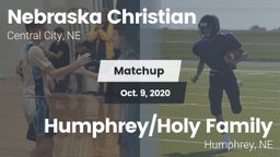 Matchup: Nebraska Christian H vs. Humphrey/Holy Family  2020