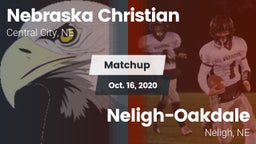 Matchup: Nebraska Christian H vs. Neligh-Oakdale  2020