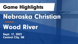 Nebraska Christian  vs Wood River  Game Highlights - Sept. 17, 2022