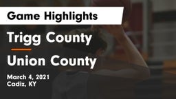 Trigg County  vs Union County  Game Highlights - March 4, 2021
