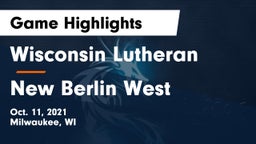 Wisconsin Lutheran  vs New Berlin West  Game Highlights - Oct. 11, 2021