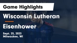 Wisconsin Lutheran  vs Eisenhower  Game Highlights - Sept. 25, 2023