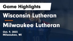 Wisconsin Lutheran  vs Milwaukee Lutheran  Game Highlights - Oct. 9, 2023