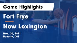 Fort Frye  vs New Lexington  Game Highlights - Nov. 20, 2021