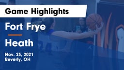 Fort Frye  vs Heath  Game Highlights - Nov. 23, 2021