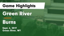 Green River  vs Burns  Game Highlights - Sept. 6, 2019