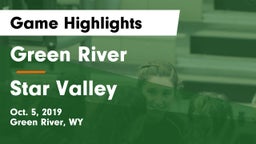 Green River  vs Star Valley  Game Highlights - Oct. 5, 2019
