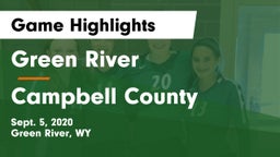 Green River  vs Campbell County  Game Highlights - Sept. 5, 2020