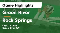 Green River  vs Rock Springs  Game Highlights - Sept. 12, 2020