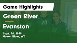Green River  vs Evanston  Game Highlights - Sept. 24, 2020