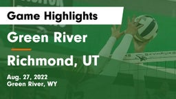 Green River  vs Richmond, UT Game Highlights - Aug. 27, 2022