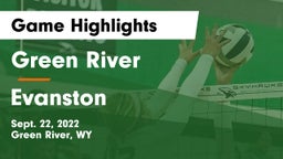 Green River  vs Evanston  Game Highlights - Sept. 22, 2022