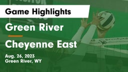 Green River  vs Cheyenne East  Game Highlights - Aug. 26, 2023