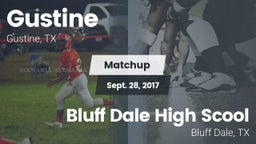 Matchup: Gustine  vs. Bluff Dale High Scool 2017