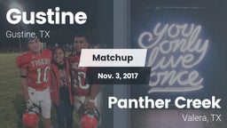 Matchup: Gustine  vs. Panther Creek  2017