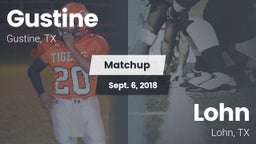Matchup: Gustine  vs. Lohn 2018