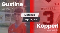 Matchup: Gustine  vs. Kopperl  2018