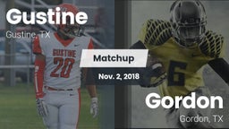 Matchup: Gustine  vs. Gordon  2018