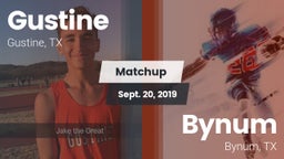 Matchup: Gustine  vs. Bynum  2019