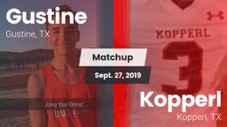 Matchup: Gustine  vs. Kopperl  2019