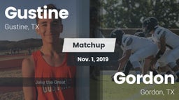 Matchup: Gustine  vs. Gordon  2019