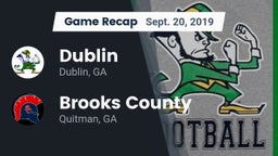 Recap: Dublin  vs. Brooks County  2019