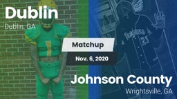 Matchup: Dublin  vs. Johnson County  2020