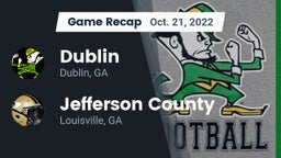 Recap: Dublin  vs. Jefferson County  2022