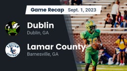 Recap: Dublin  vs. Lamar County  2023