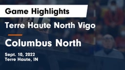 Terre Haute North Vigo  vs Columbus North  Game Highlights - Sept. 10, 2022