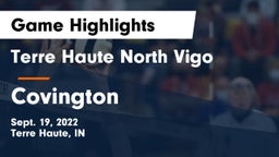 Terre Haute North Vigo  vs Covington  Game Highlights - Sept. 19, 2022