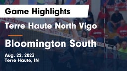Terre Haute North Vigo  vs Bloomington South  Game Highlights - Aug. 22, 2023