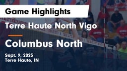 Terre Haute North Vigo  vs Columbus North  Game Highlights - Sept. 9, 2023