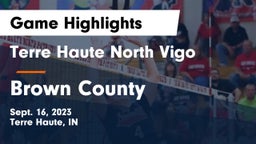 Terre Haute North Vigo  vs Brown County Game Highlights - Sept. 16, 2023