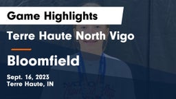 Terre Haute North Vigo  vs Bloomfield  Game Highlights - Sept. 16, 2023