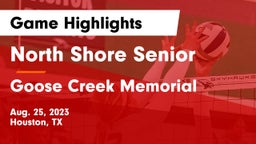 North Shore Senior  vs Goose Creek Memorial  Game Highlights - Aug. 25, 2023