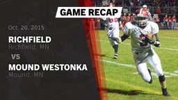 Recap: Richfield  vs. Mound Westonka  2015