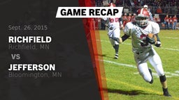 Recap: Richfield  vs. Jefferson  2015