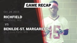 Recap: Richfield  vs. Benilde-St. Margaret's  2015