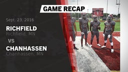 Recap: Richfield  vs. Chanhassen  2016