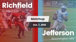 Matchup: Richfield High vs. Jefferson  2016