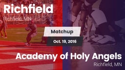 Matchup: Richfield High vs. Academy of Holy Angels  2016