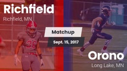 Matchup: Richfield High vs. Orono  2017
