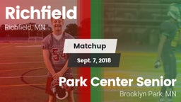 Matchup: Richfield High vs. Park Center Senior  2018