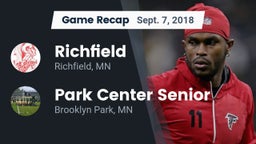 Recap: Richfield  vs. Park Center Senior  2018
