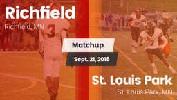 Matchup: Richfield High vs. St. Louis Park  2018
