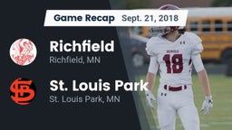 Recap: Richfield  vs. St. Louis Park  2018