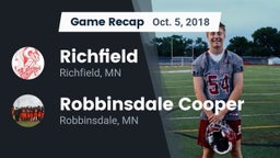 Recap: Richfield  vs. Robbinsdale Cooper  2018