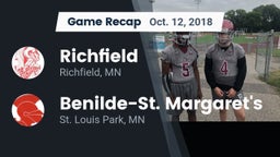 Recap: Richfield  vs. Benilde-St. Margaret's  2018